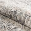 Vloerkleed Valley Grijs Rood Vintage Ornamenten