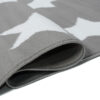 Vloerkleed Luxury Grijs Wit Sterren Kindertapijt