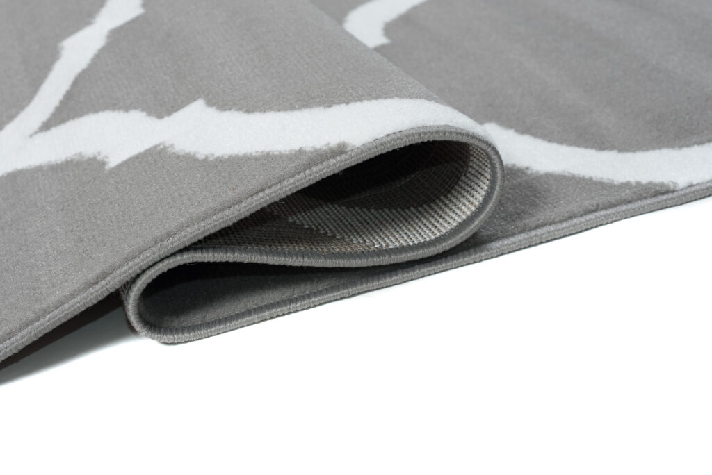 Vloerkleed Luxury Grijs Wit Marokkaanse Trellis