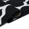 Vloerkleed Luxury Zwart Wit Geometrisch Trellis
