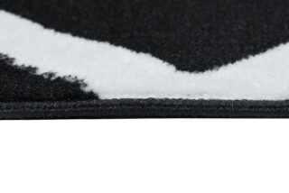Vloerkleed Luxury Zwart Wit Geometrisch Geruit