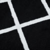 Vloerkleed Luxury Zwart Wit Geometrisch Geruit