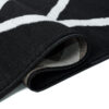 Vloerkleed Luxury Zwart Wit Geometrisch Geruit