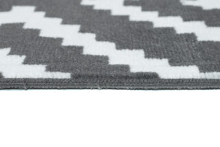Vloerkleed Luxury Grijs Wit Geometrisch Diamant