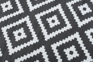 Vloerkleed Luxury Grijs Wit Geometrisch Diamant