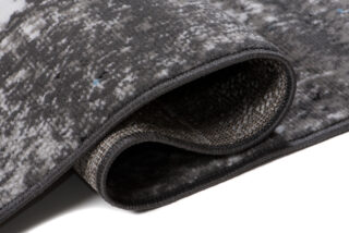 Vloerkleed Maya Grijs Blauw Gewreven