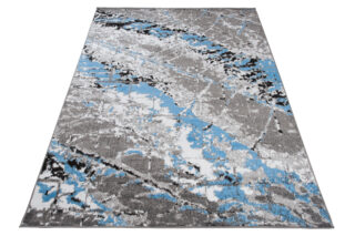 Vloerkleed Maya Grijs Blauw Modern
