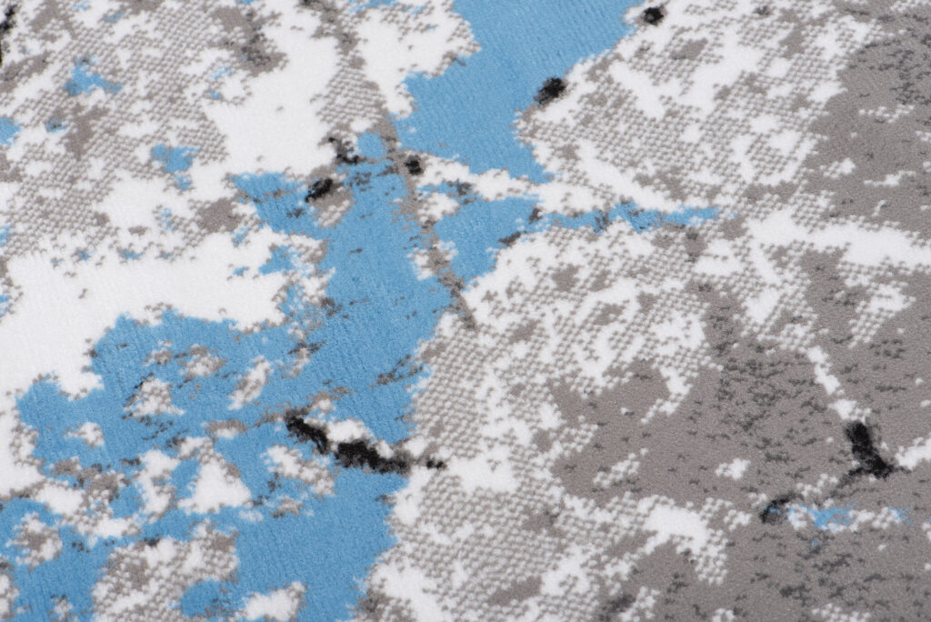 Vloerkleed Maya Grijs Blauw Modern