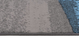 Vloerkleed Maya Blauw Grijs Geometrisch