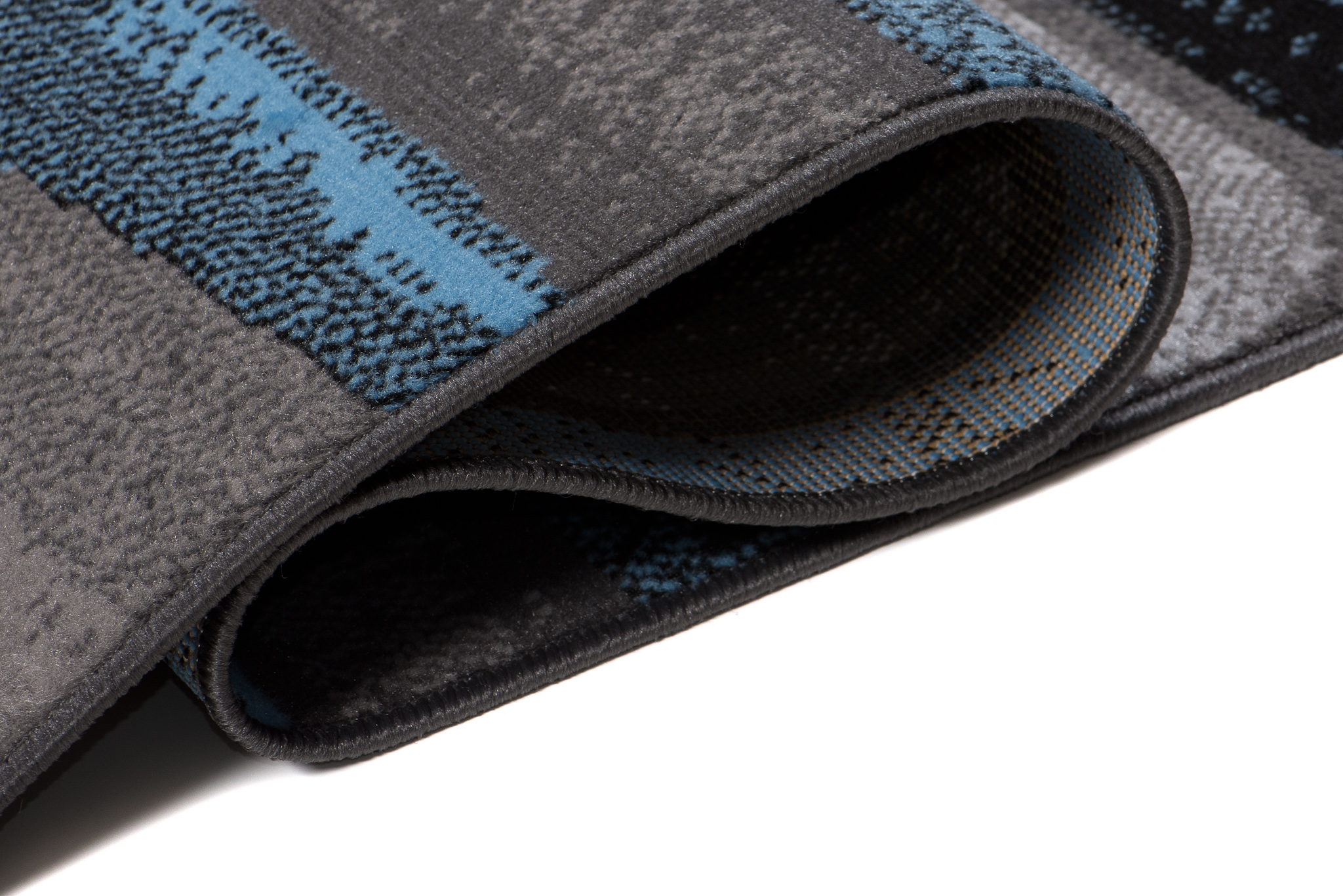 Vloerkleed Maya Blauw Grijs Geometrisch