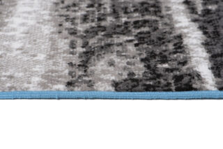 Vloerkleed Maya Grijs Blauw Strepen