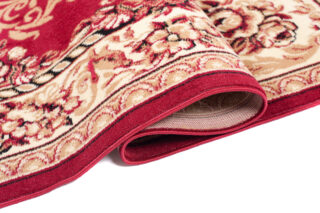 Vloerkleed Atlas Rood Creme Traditioneel Ornamenten