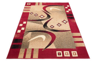 Vloerkleed Atlas Beige Groen Modern Gebloemd