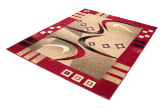 Vloerkleed Atlas Beige Groen Modern Gebloemd
