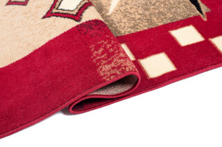 Vloerkleed Atlas Beige Groen Modern Gebloemd