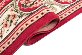 Vloerkleed Atlas Rood Creme Traditioneel Medaillon