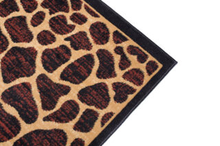Vloerkleed Atlas Bruin Beige Dierenmotief Giraffe
