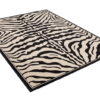 Vloerkleed Atlas Zwart Creme Dierenmotief Zebra