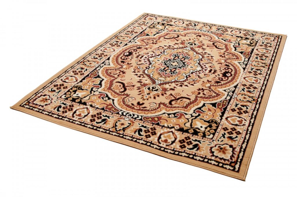 Vloerkleed Atlas Beige Bruin Traditioneel Medaillon