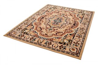 Vloerkleed Atlas Beige Bruin Traditioneel Medaillon