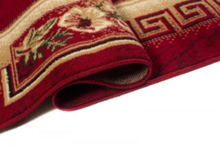 Vloerkleed Atlas Rood Beige Klassiek Frame
