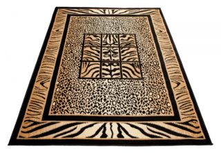 Vloerkleed Atlas Bruin Beige Dierenmotief Safari