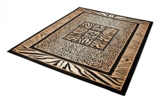 Vloerkleed Atlas Bruin Beige Dierenmotief Safari