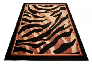 Vloerkleed Atlas Bruin Beige Dierenmotief Tijger
