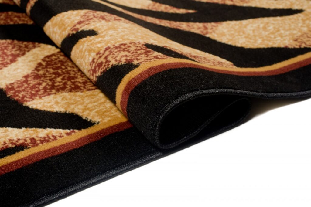 Vloerkleed Atlas Bruin Beige Dierenmotief Tijger