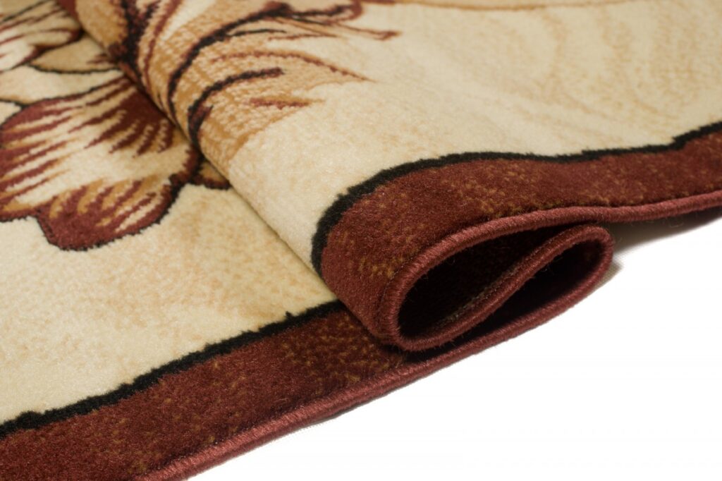 Vloerkleed Atlas Bruin Beige Klassiek Gebloemd