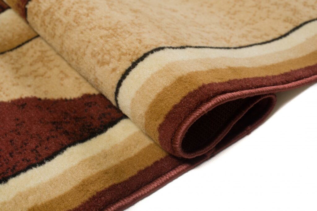 Vloerkleed Atlas Beige Bruin Geometrisch Gebloemd