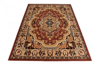Vloerkleed Atlas Bruin Beige Traditioneel Medaillon