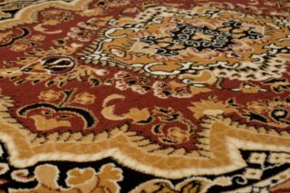 Vloerkleed Atlas Bruin Beige Traditioneel Medaillon