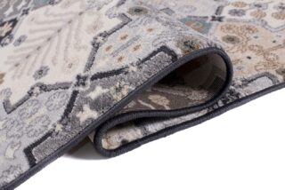 Vloerkleed Colorado Grijs Creme Mozaïek Vintage