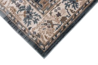 Vloerkleed Colorado Klassiek Blauw Beige Frame