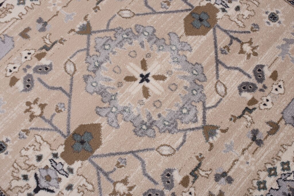 Vloerkleed Colorado Klassiek Beige Grijs Grijs Frame