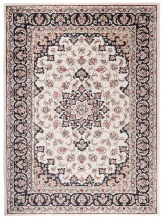 Vloerkleed Colorado Creme Zwart Rood Traditioneel