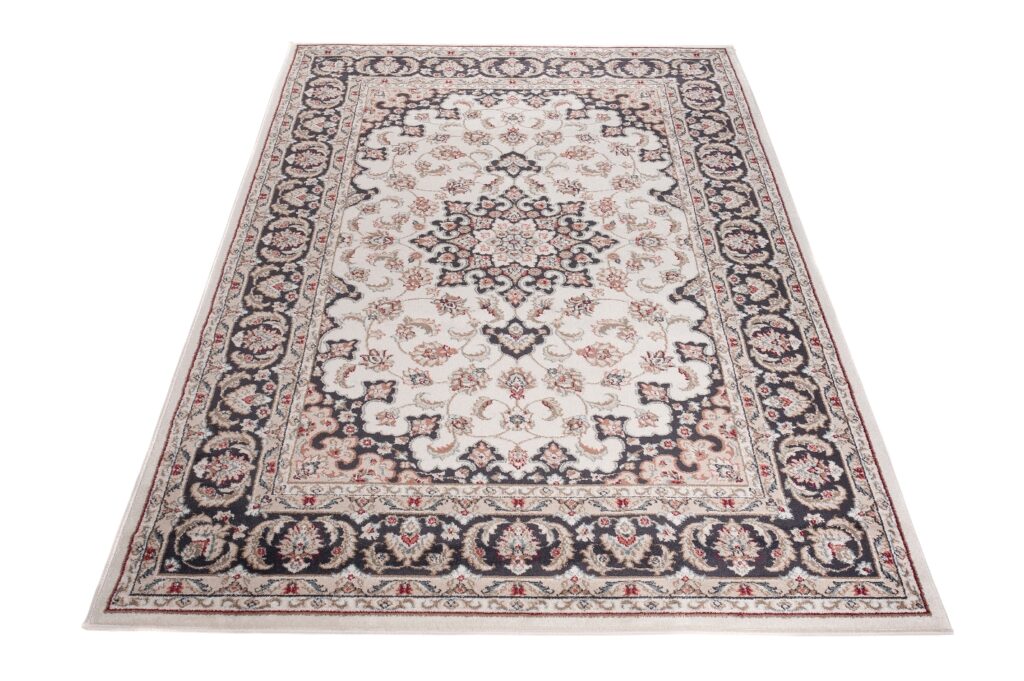 Vloerkleed Colorado Creme Zwart Rood Traditioneel