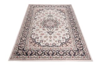 Vloerkleed Colorado Creme Zwart Rood Traditioneel