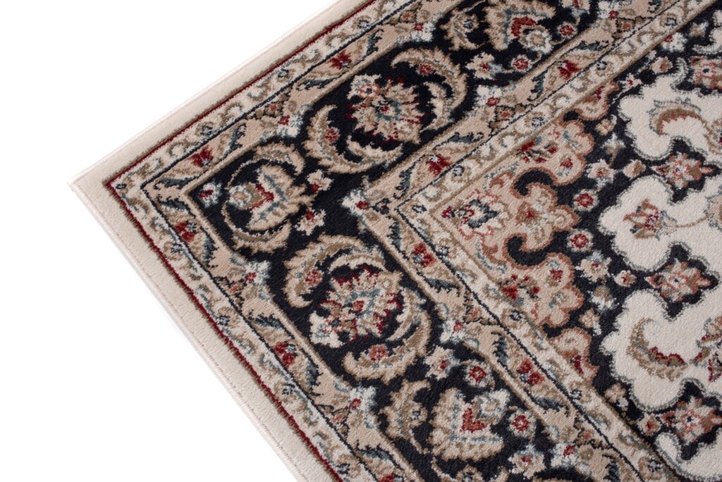 Vloerkleed Colorado Creme Zwart Rood Traditioneel