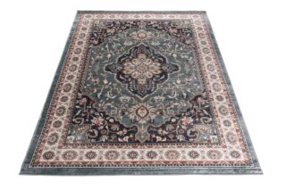 Vloerkleed Colorado Traditioneel Blauw Creme Ornamenten