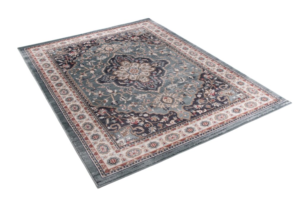 Vloerkleed Colorado Traditioneel Blauw Creme Ornamenten