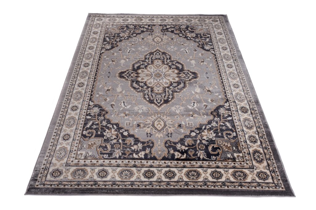 Vloerkleed Colorado Traditioneel Grijs Creme Ornamenten