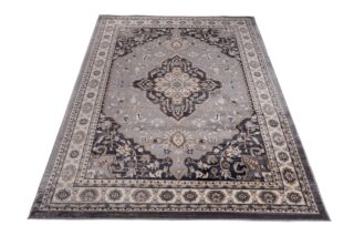 Vloerkleed Colorado Traditioneel Grijs Creme Ornamenten