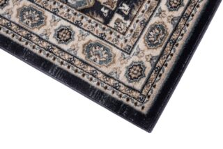Vloerkleed Colorado Traditioneel Zwart Blauw Ornamenten