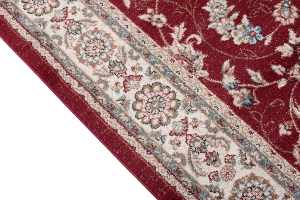 Vloerkleed Colorado Traditioneel Rood Creme Gebloemd