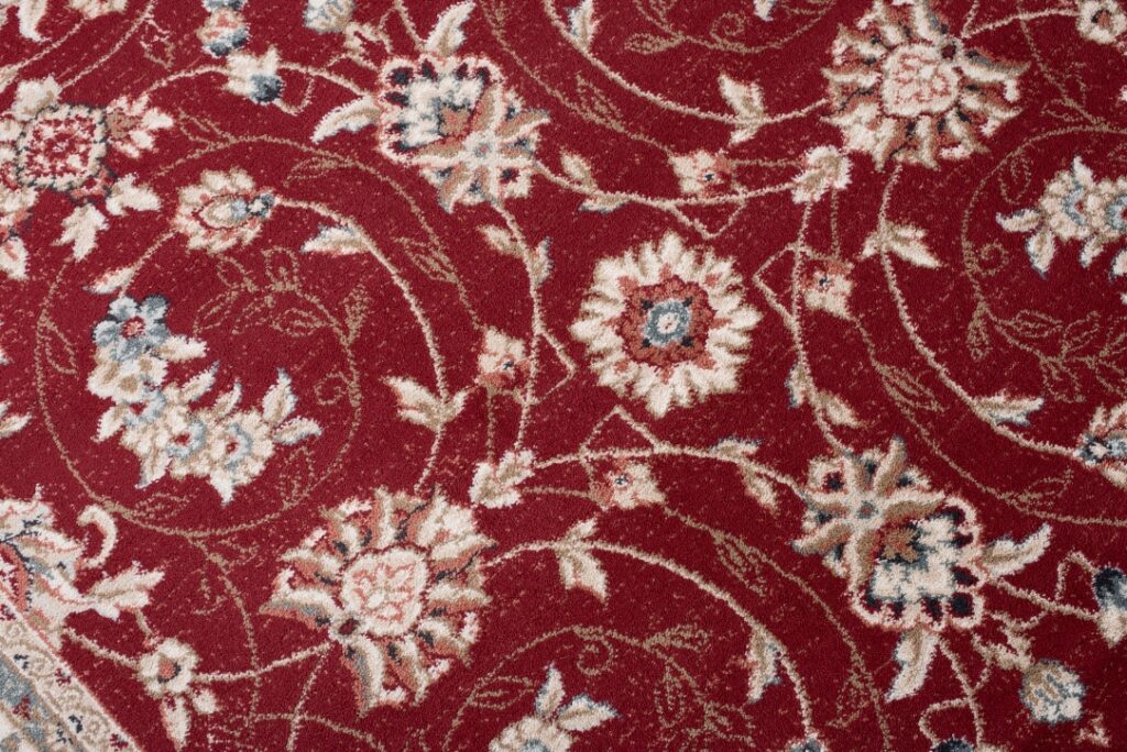 Vloerkleed Colorado Traditioneel Rood Creme Gebloemd