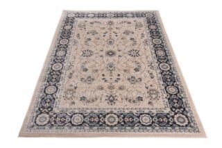 Vloerkleed Colorado Traditioneel Beige Zwart Gebloemd