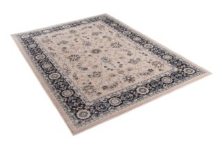 Vloerkleed Colorado Traditioneel Beige Zwart Gebloemd