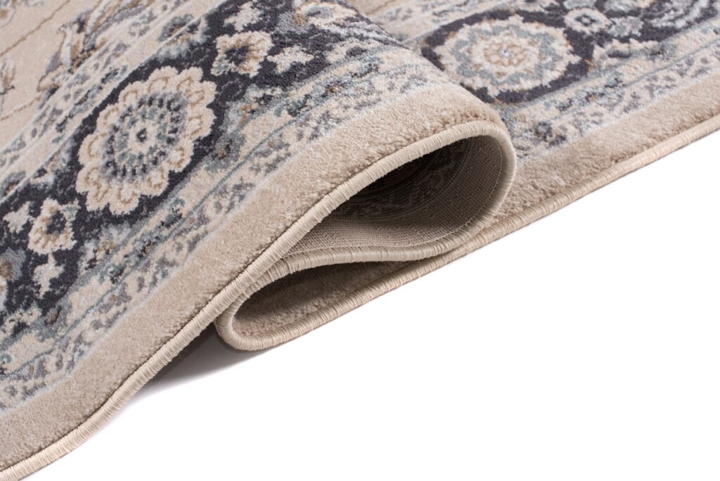 Vloerkleed Colorado Traditioneel Beige Zwart Gebloemd